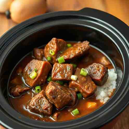 Jamaican Oxtail Stew - Slow Cooker Recipe